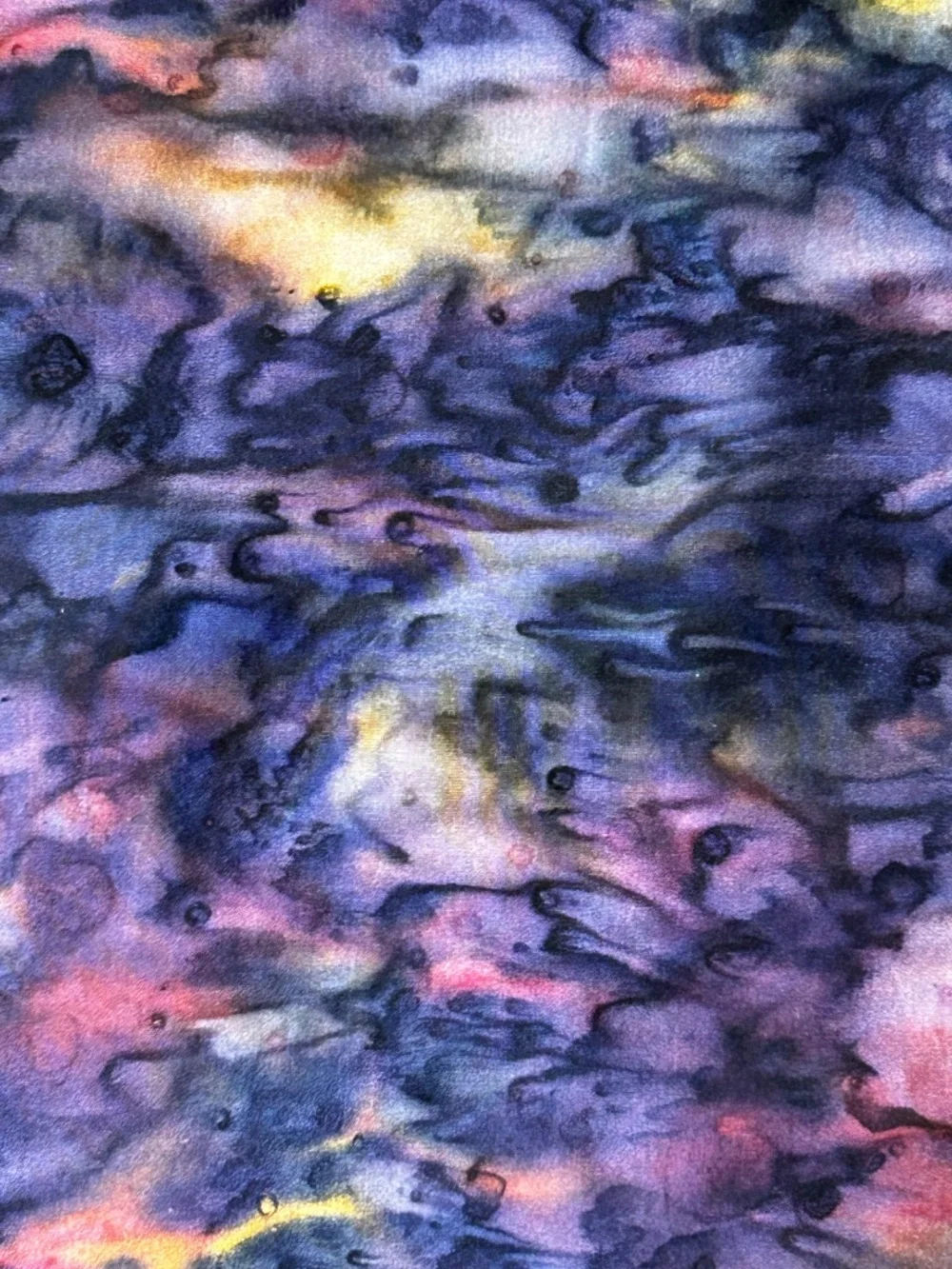 💜Gorgeous💜 Purple Multicolor Watercolor design Scarf. Artsy, Monet-esque